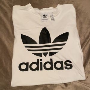 Adidas Trefoil Performance crew neck tee